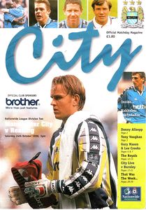 Manchester City v Reading 1998/99